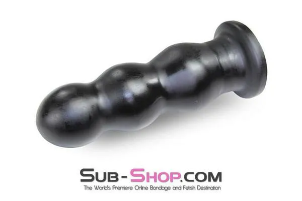 2718M      Extra Large 10 Ripple Anal Plug