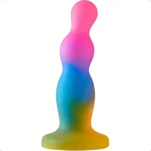 6.14 Inch Realistic Dildo Goswetoy Silicone Anal Prostate Butt Plug