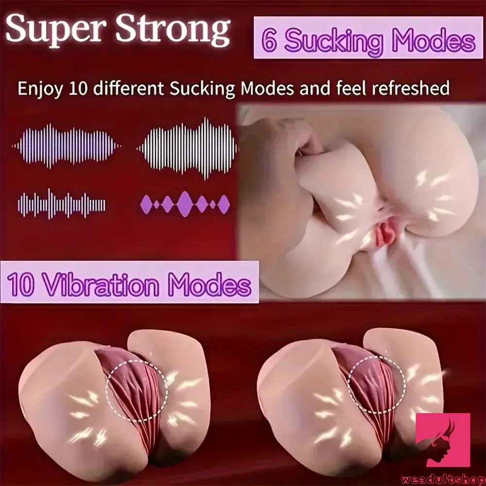6.6lb Automatic Suction Vibration Voice Realistic Sex Doll Torso