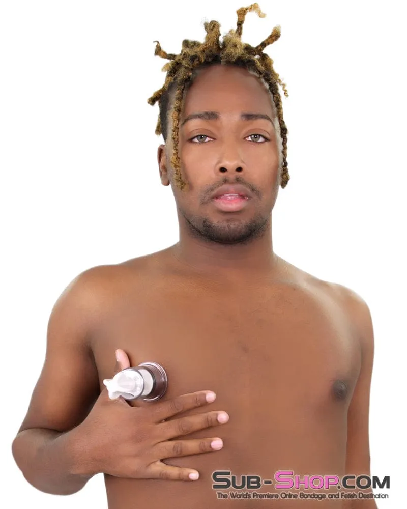 7213S-SIS      Sissy Boy Nipple Suction Body Cupping Cup. 1.6 Wide