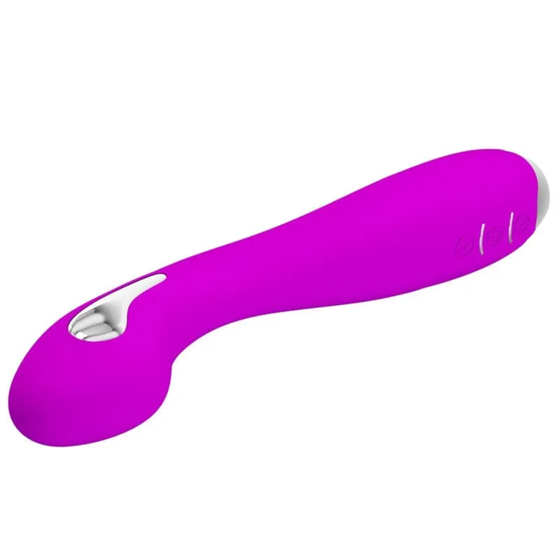 7385M      Electro Stim Rechargeable Luxe Vibrator. 7 Function Vibration   5 Modes Electro-Stim