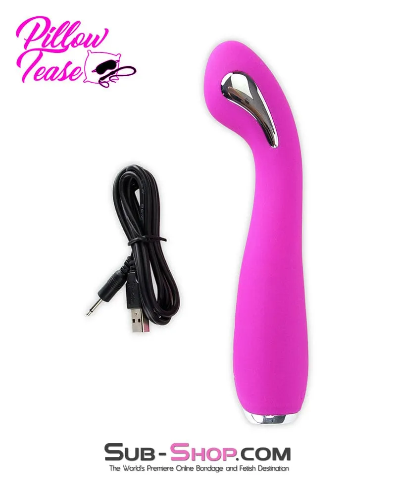 7385M      Electro Stim Rechargeable Luxe Vibrator. 7 Function Vibration   5 Modes Electro-Stim
