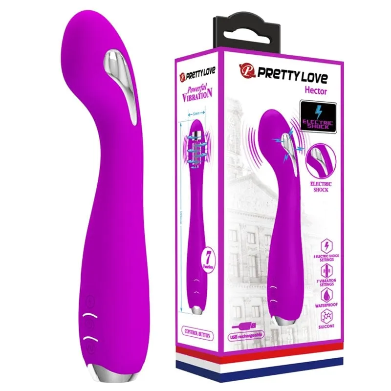 7385M      Electro Stim Rechargeable Luxe Vibrator. 7 Function Vibration   5 Modes Electro-Stim