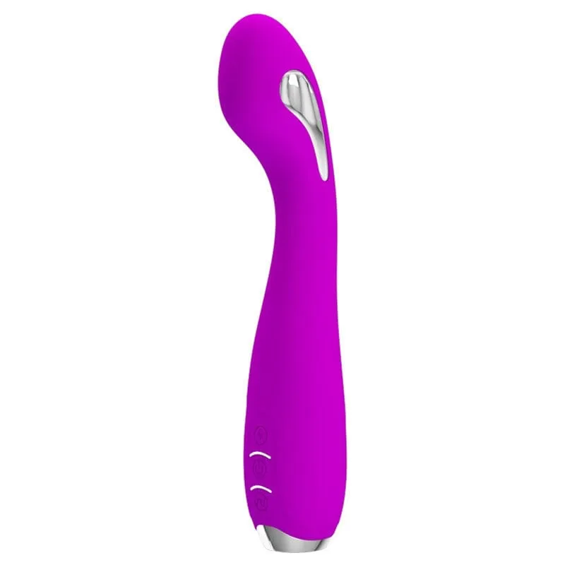7385M      Electro Stim Rechargeable Luxe Vibrator. 7 Function Vibration   5 Modes Electro-Stim