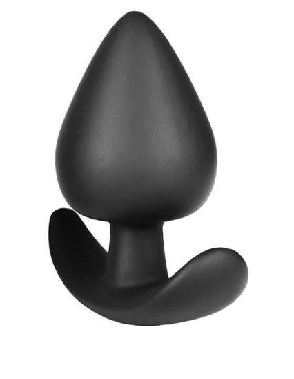 9823M-SIS      Sissy Trainer Silicone Anal Pleasures Large Plug