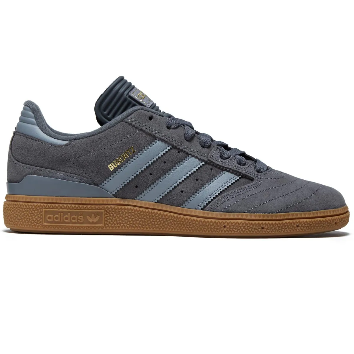Adidas Busenitz Shoes - Grey/Grey/Gold Metallic
