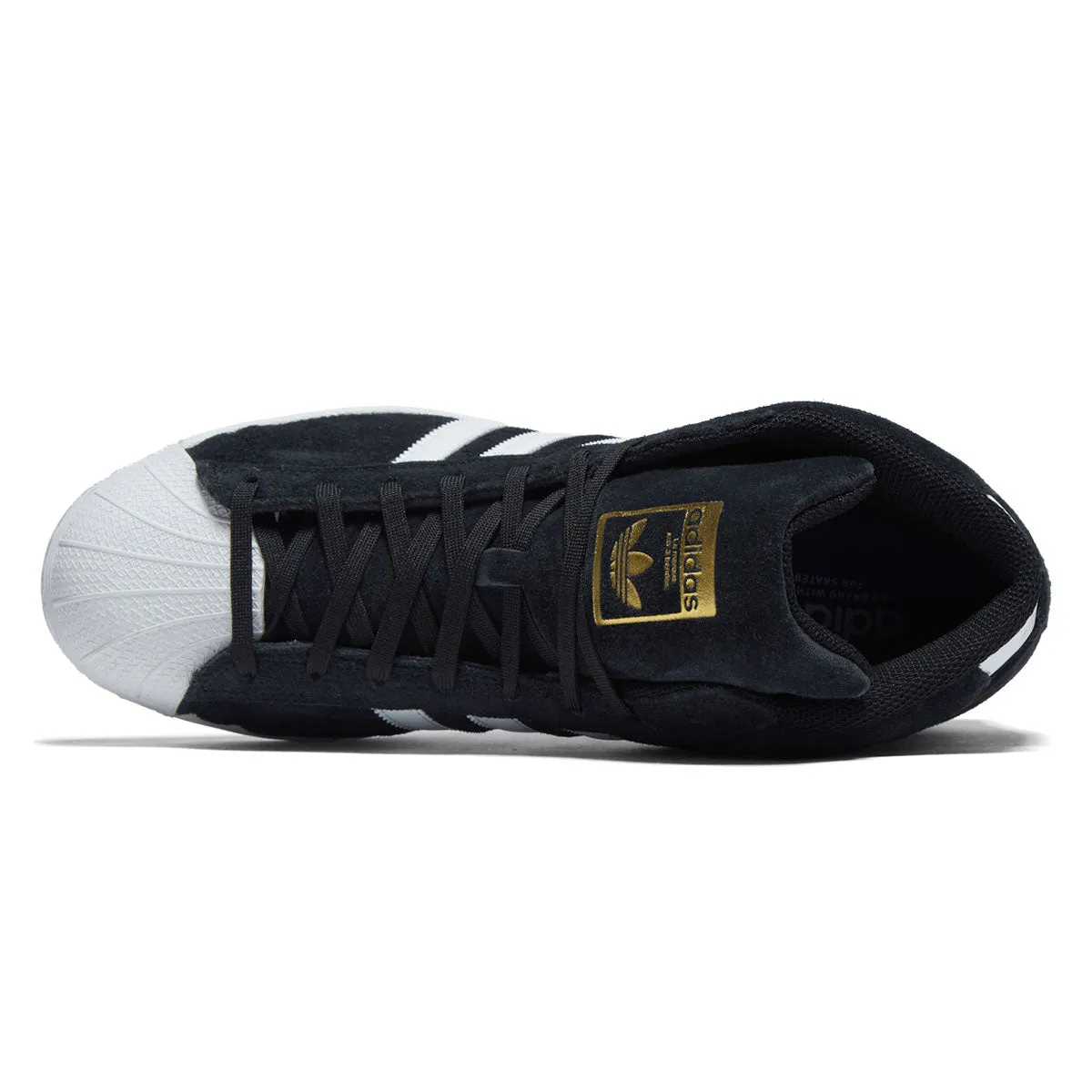 Adidas Pro Model ADV Shoes - Core Black/Ftwr White/Gold Metallic