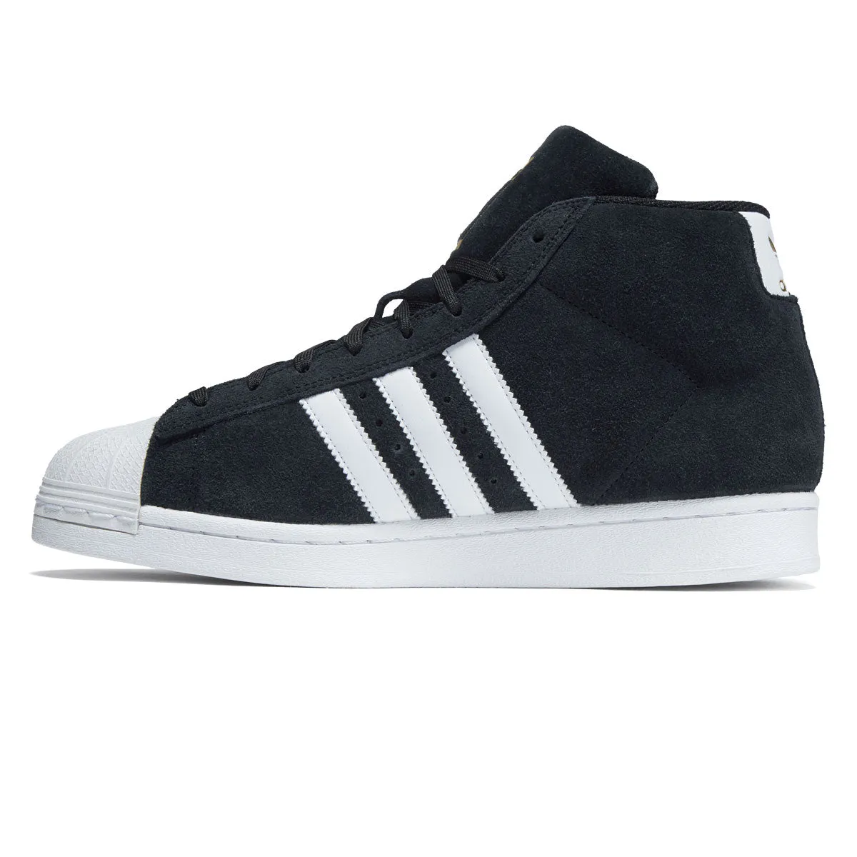 Adidas Pro Model ADV Shoes - Core Black/Ftwr White/Gold Metallic