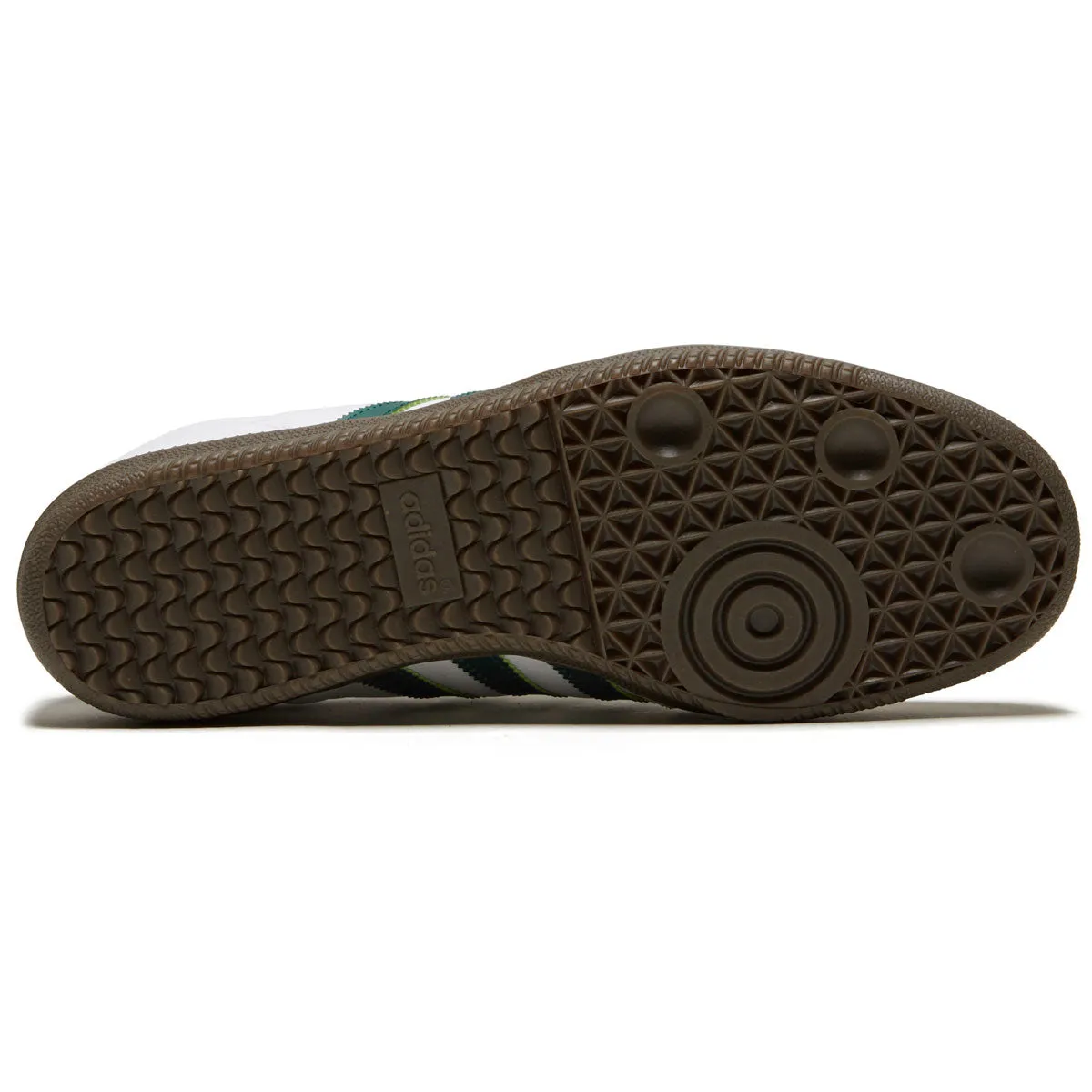 Adidas Samba Adv Shoes - White/Collegiate Green/White