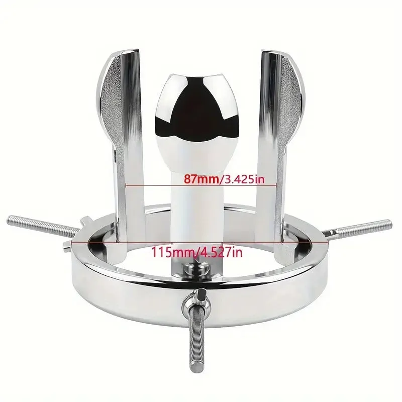 Adjustable Metal Anal Plug Buttock Stretcher Set for Men And Women