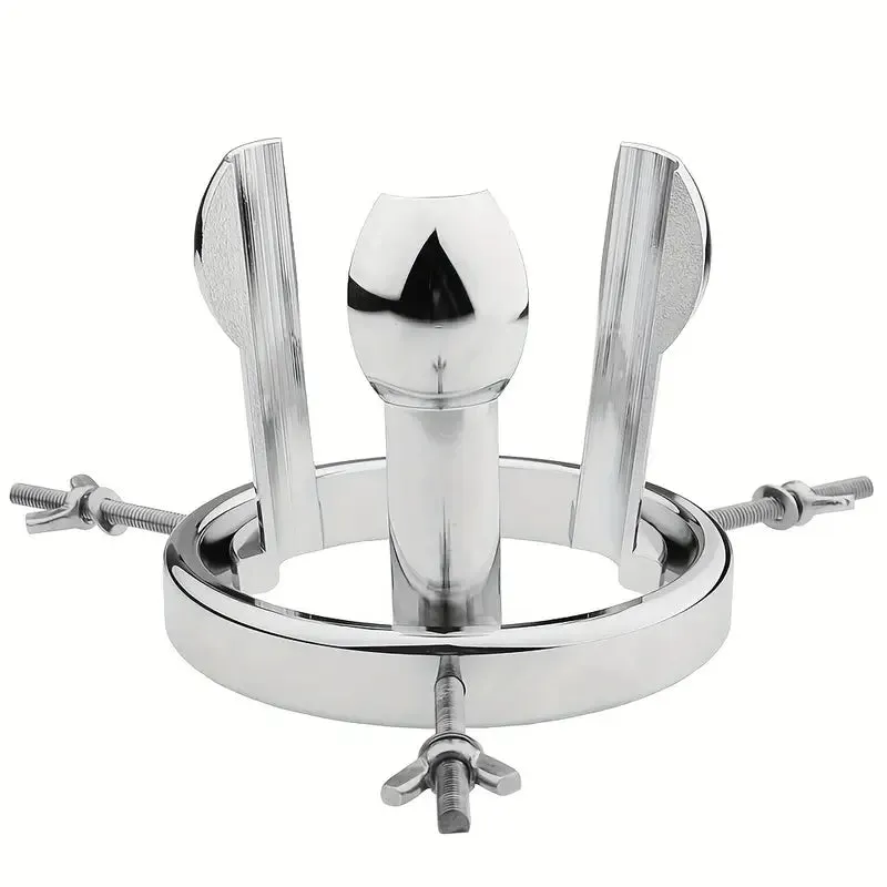 Adjustable Metal Anal Plug Buttock Stretcher Set for Men And Women