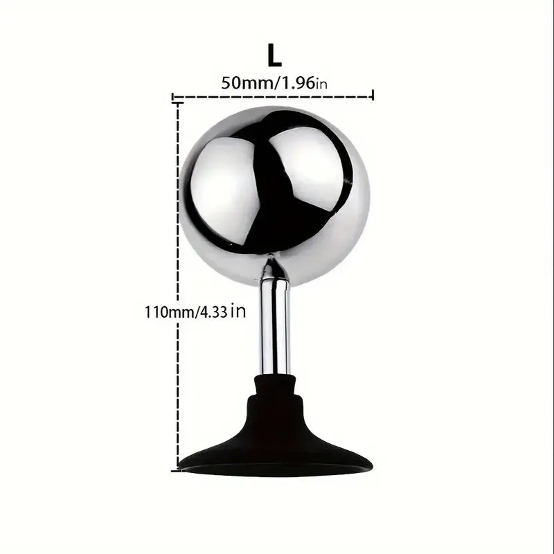 Adult Male/Female Butt Toy Metallic Hollow Super Lightweight Anus Plug