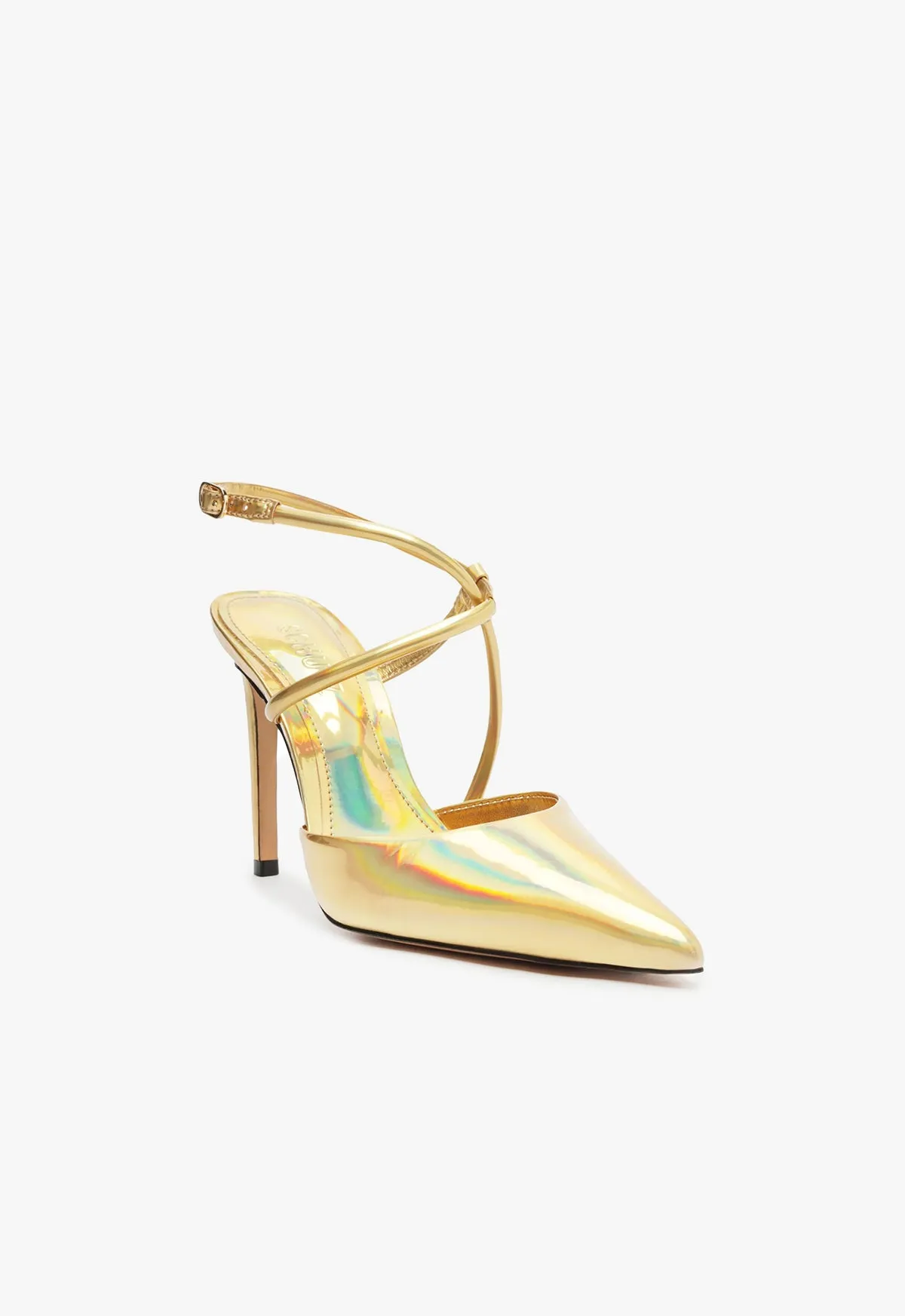 Aimee Specchio Leather Pump