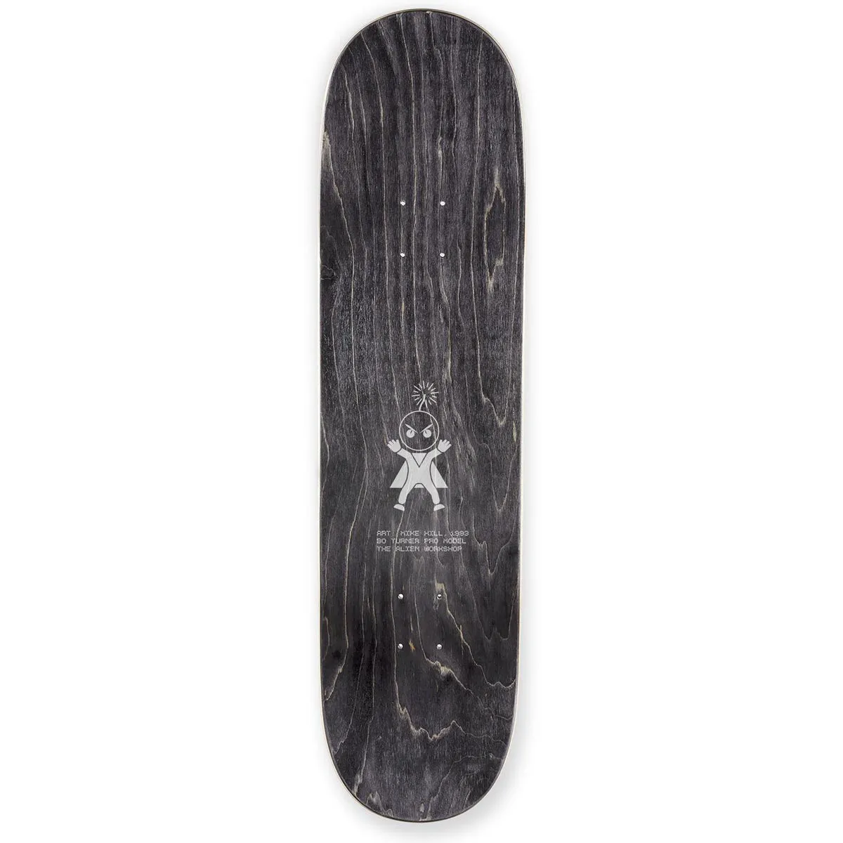 Alien Workshop Bomb Man KTC Mache Quickslick Skateboard Complete - 7.875"