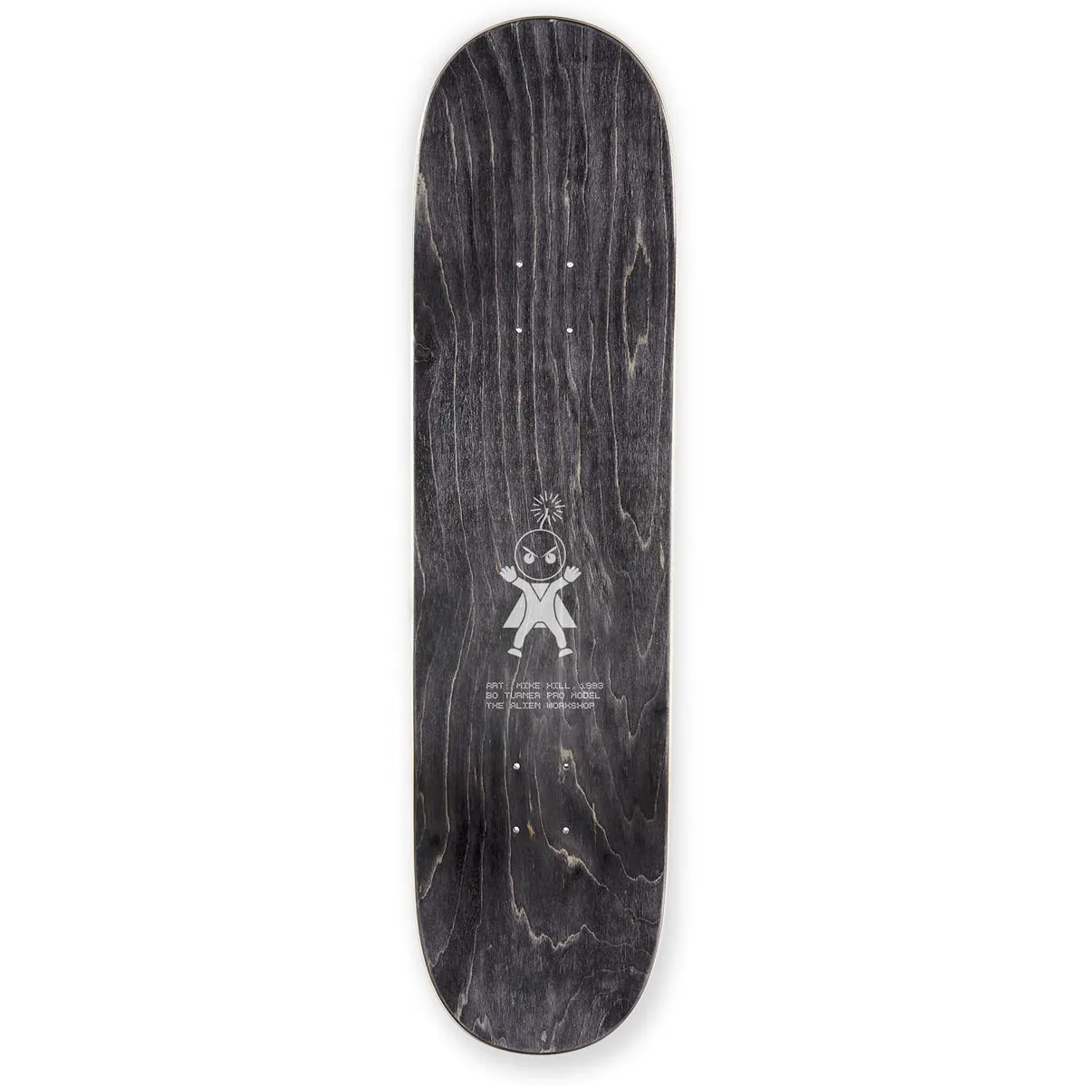 Alien Workshop Bomb Man KTC Mache Skateboard Deck - 7.875"