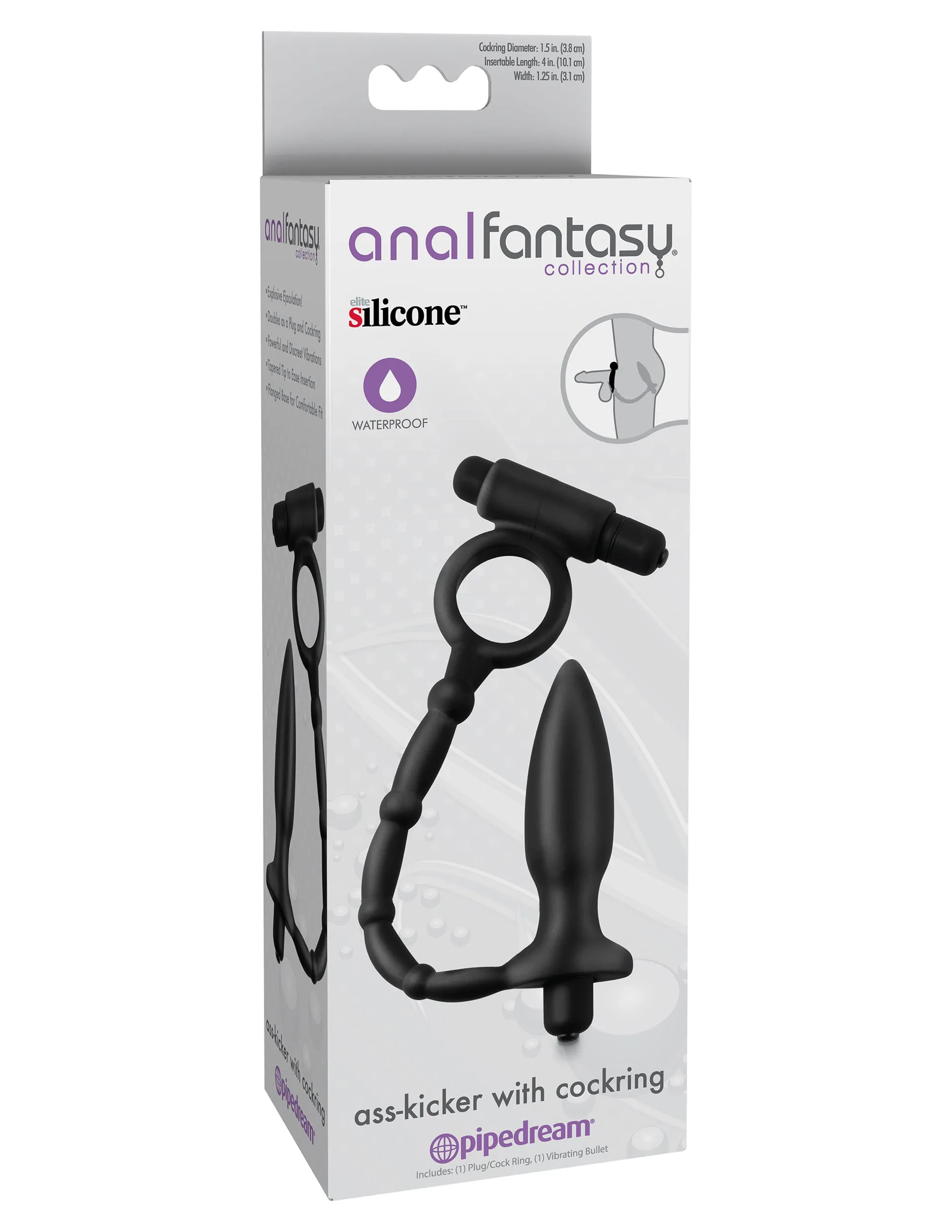 Anal Fantasy Collection - Ass-Kicker With Cockring