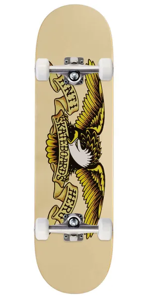 Anti-Hero Classic Eagle Skateboard Complete - Cream - 8.62"