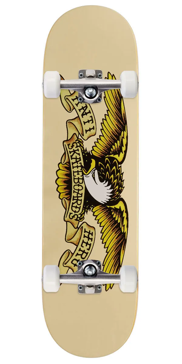 Anti-Hero Classic Eagle Skateboard Complete - Cream - 8.62"