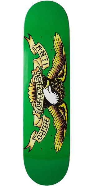 Anti-Hero Classic Eagle Skateboard Deck - Green - 7.81"