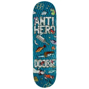 Anti-Hero Doobie Catch Of The Day Skateboard Deck - Sea Blue - 8.75"