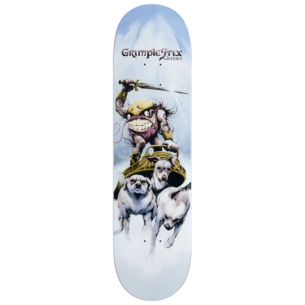 Anti-Hero Grimplestix Barbarians Gerwer Skateboard Deck - 8.28"
