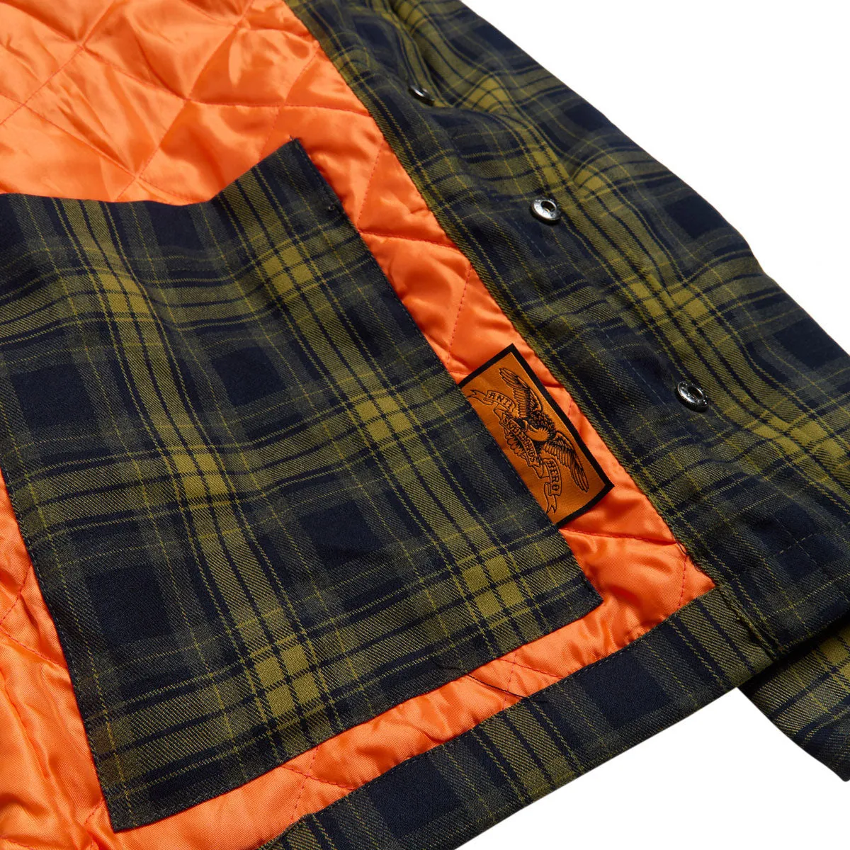 Anti-Hero Hecho Por Skate Jacket - Plaid