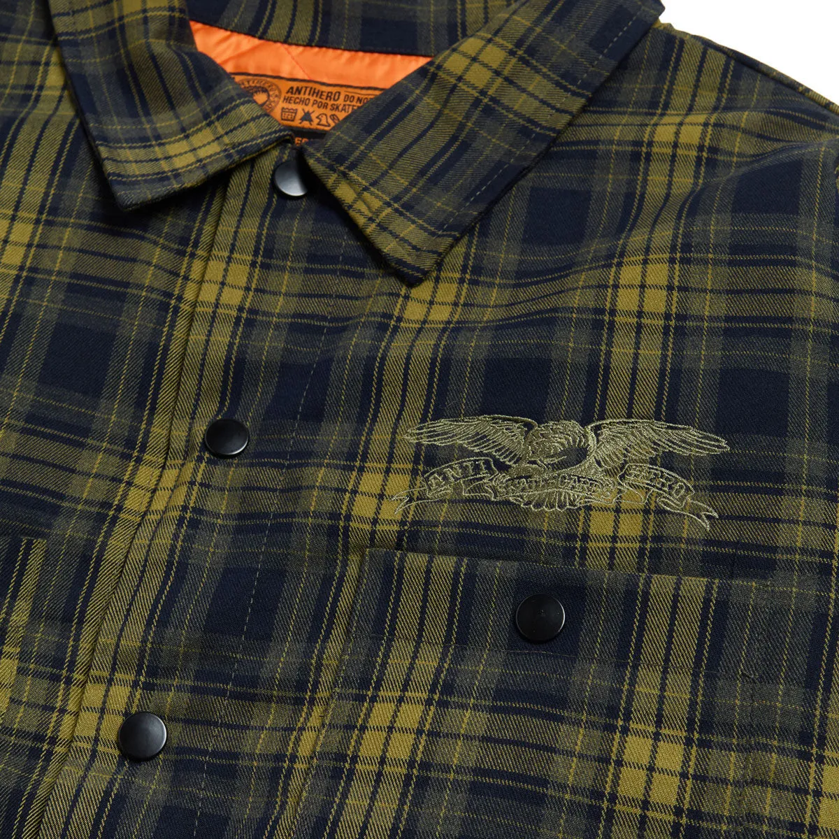 Anti-Hero Hecho Por Skate Jacket - Plaid