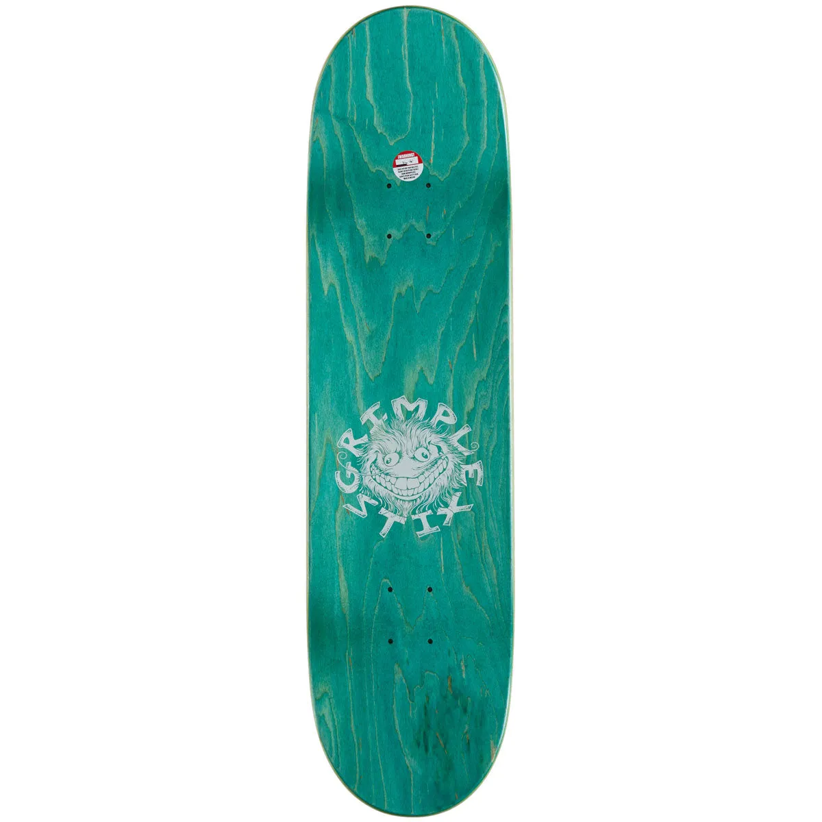 Anti-Hero Hewitt Grimple Sticks Sightings Skateboard Deck - Yellow - 8.38"