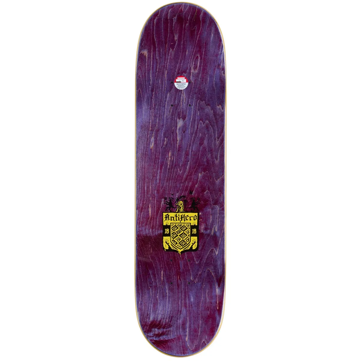 Anti-Hero Pfanner Coat Of Arms Skateboard Deck - 8.40"