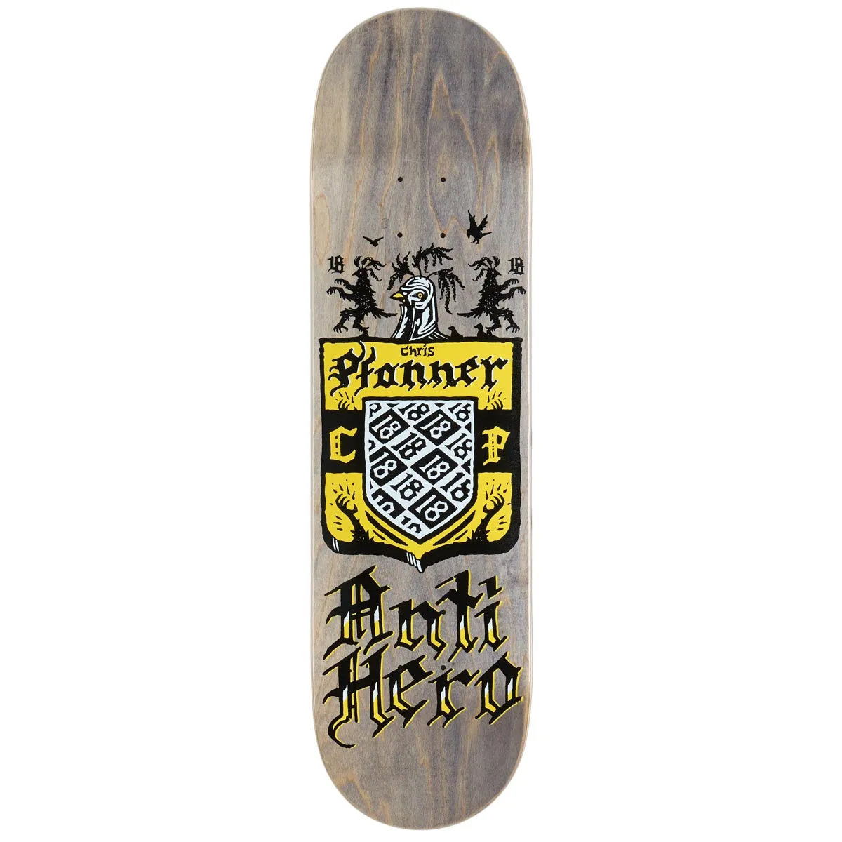 Anti-Hero Pfanner Coat Of Arms Skateboard Deck - 8.40"