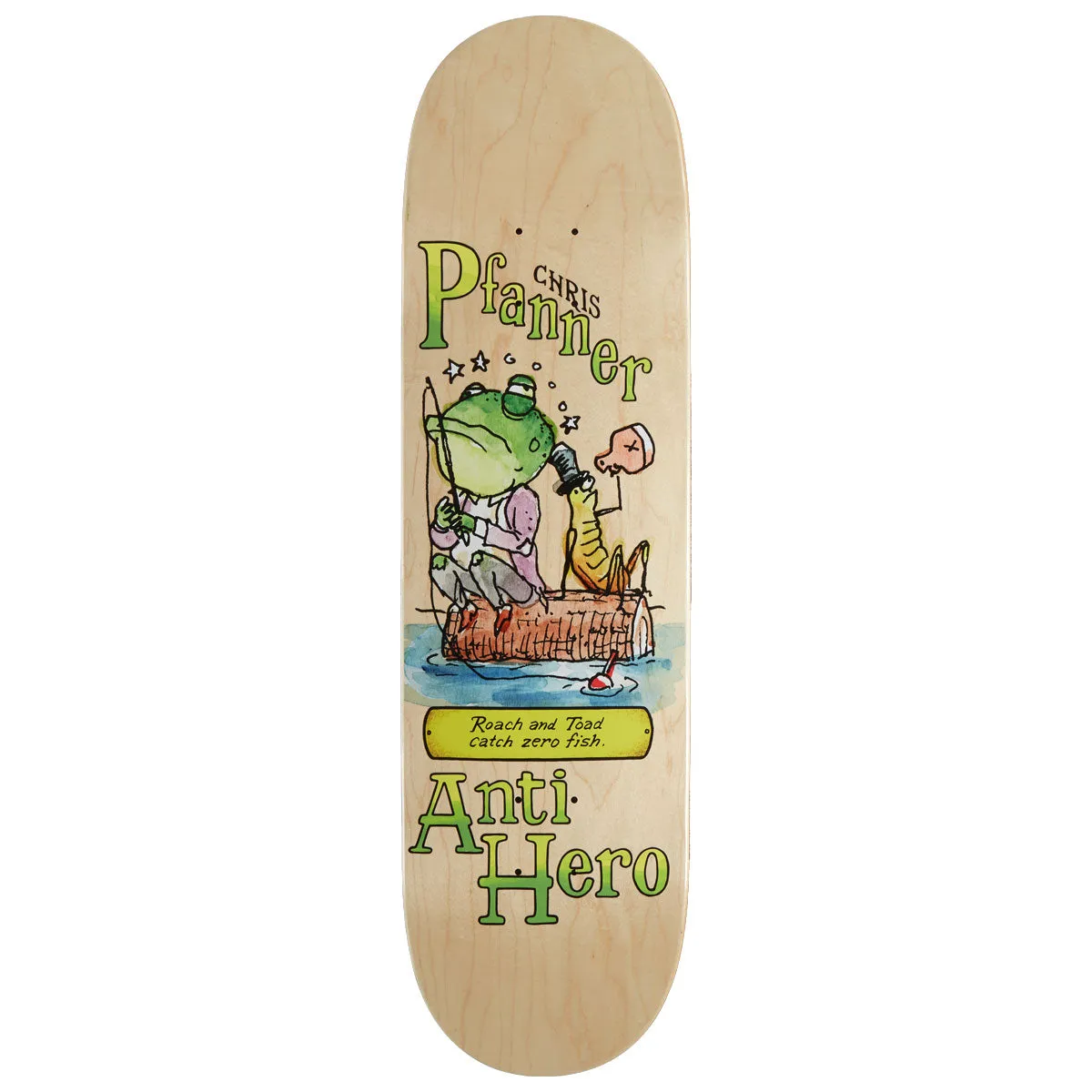 Anti-Hero Pfanner Roach And Toad Skateboard Deck - 8.50"
