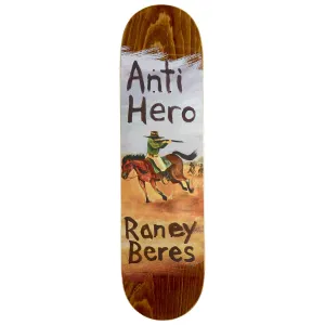 Anti-Hero Raney Old West Skateboard Deck - Brown - 8.40"