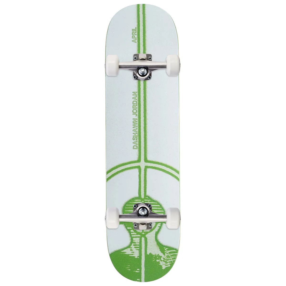 April Dashawn Jordan Aim Skateboard Complete - 8.25"