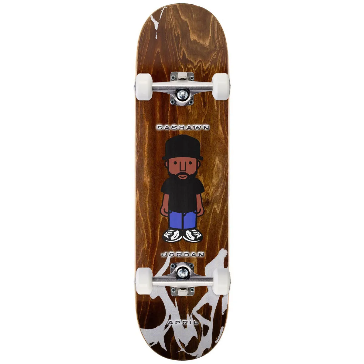 April Dashawn Jordan Character Skateboard Complete - 8.25"