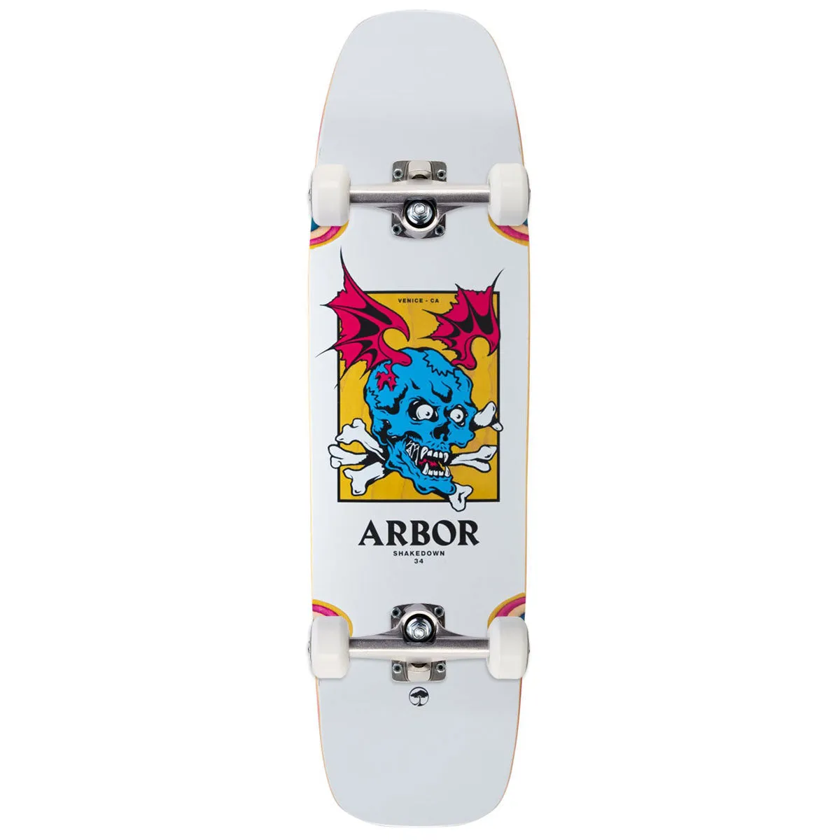 Arbor Shakedown Curse 34" Longboard Cruiser Complete
