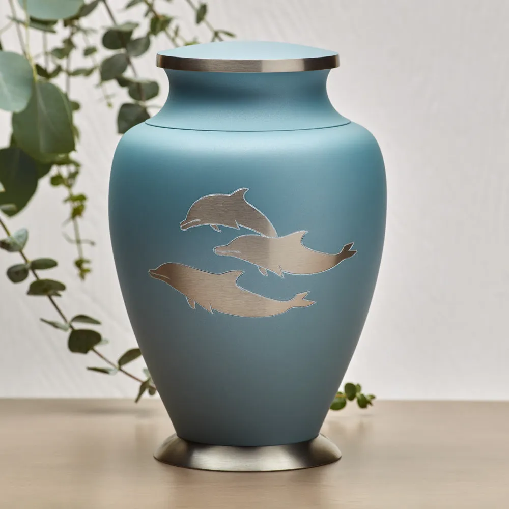 Aria Dolphin Cremation Urn in Large