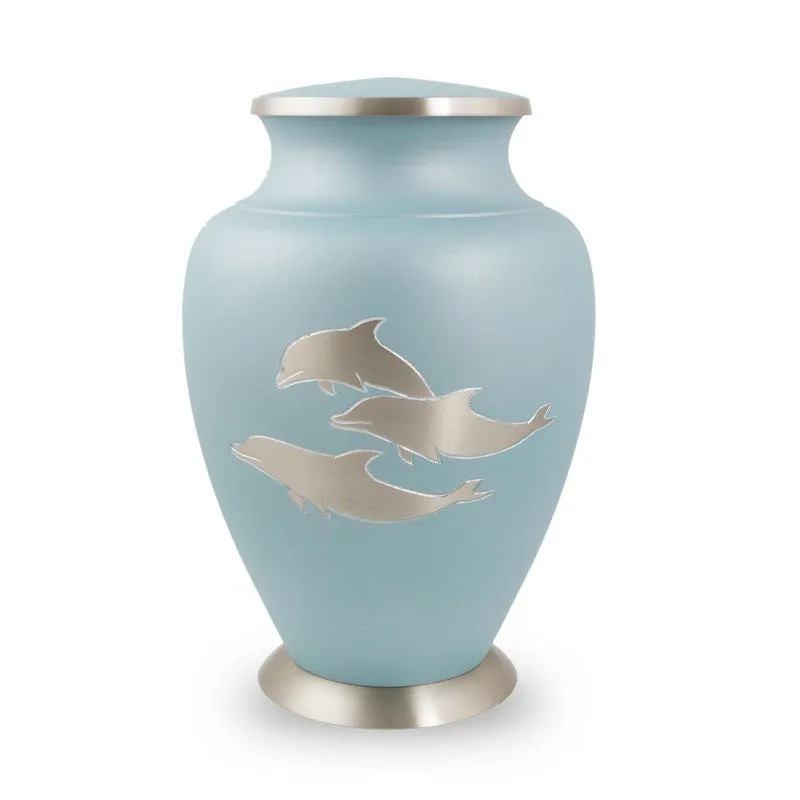 Aria Dolphin Cremation Urn in Large