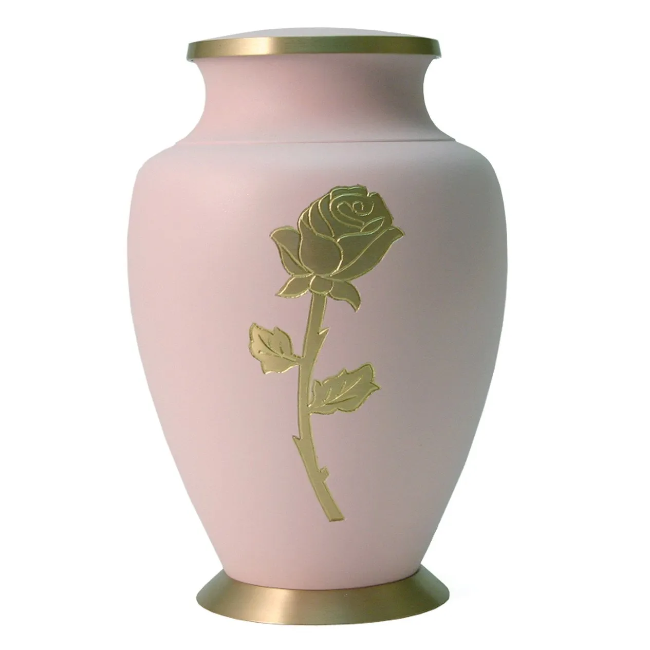 Aria Rose (Pink on Gold),  Cremation Urn | Quality Urns For Less