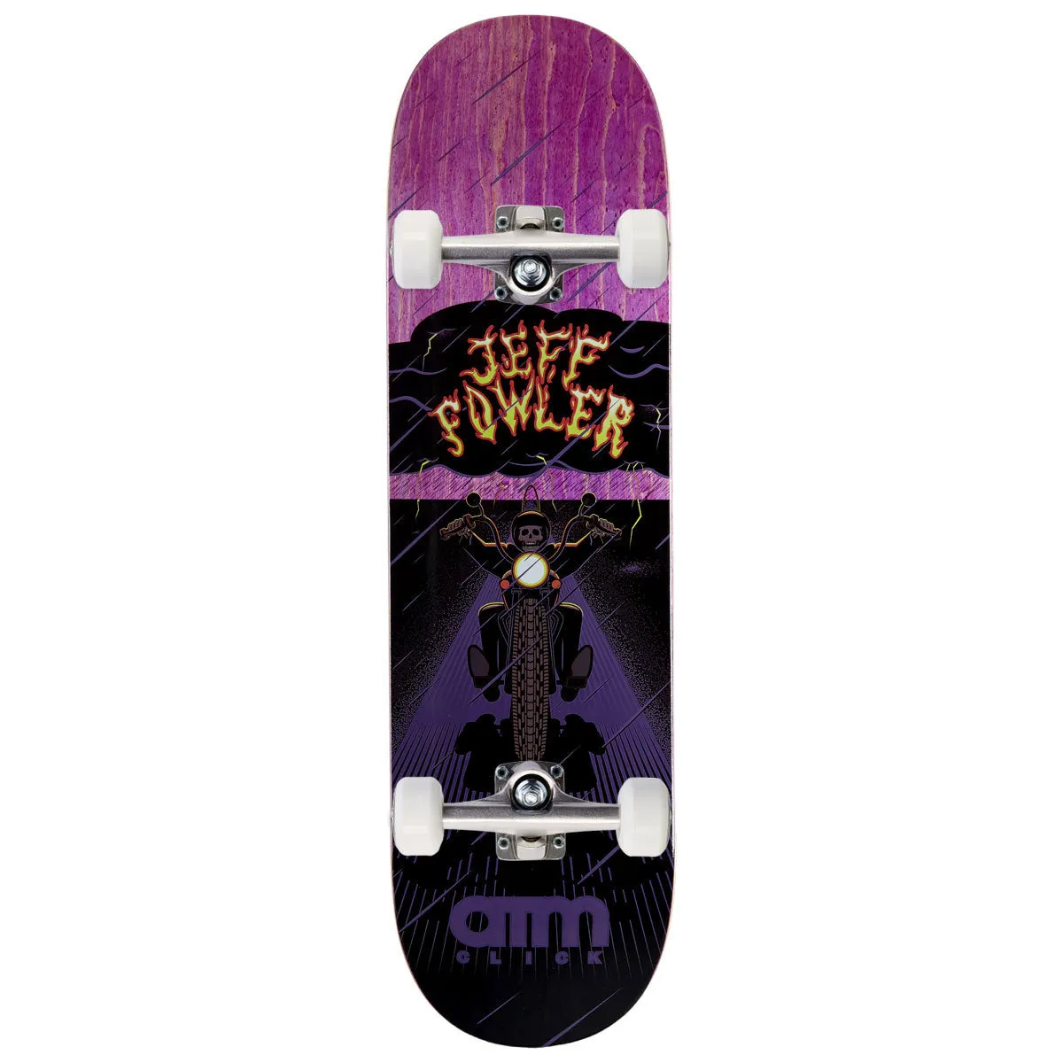 ATM Jeff Fowler Moto Skateboard Complete - 8.75"