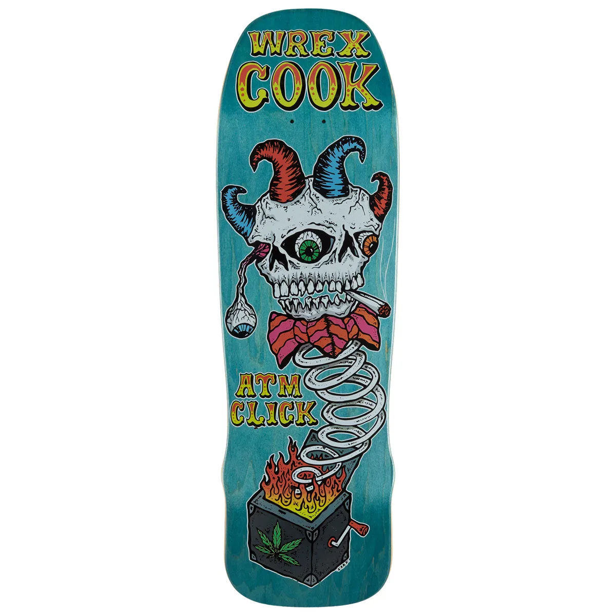 ATM Wrex Cook Circus Skateboard Deck - 9.50"