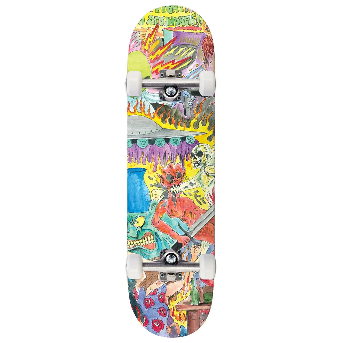 Baker Andrew Reynolds Here To Stay Skateboard Complete - 8.38"