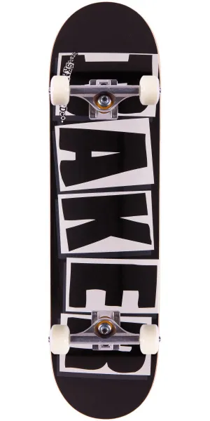 Baker Brand Logo Skateboard Complete - Black/White - 8.25"