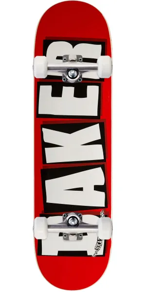 Baker Brand Logo Skateboard Complete - White - 8.50"