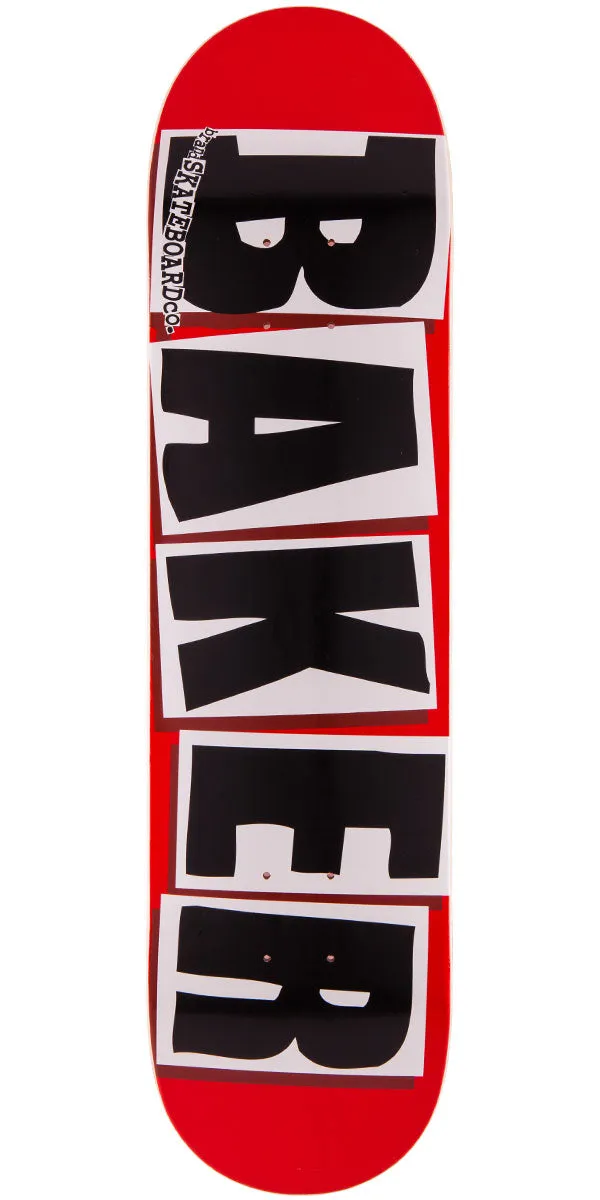 Baker Brand Logo Skateboard Deck - Black - 7.88"