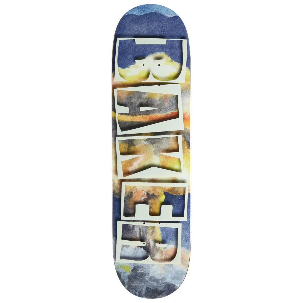 Baker Casper Brooker Watercolor Skateboard Deck - 8.38"