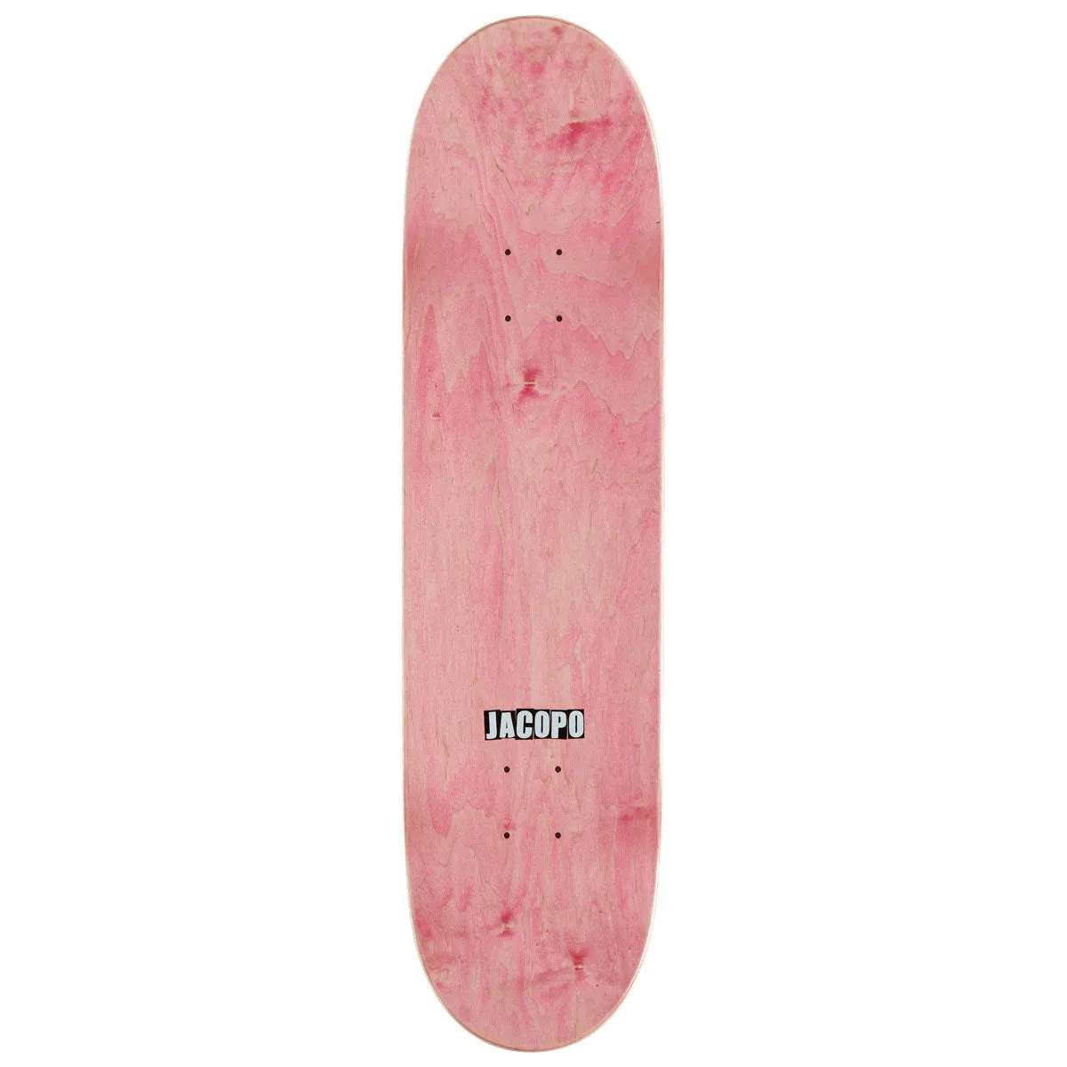 Baker Jacopo Carozzi Brand Logo Skateboard Deck - Black/Green - 8.25"