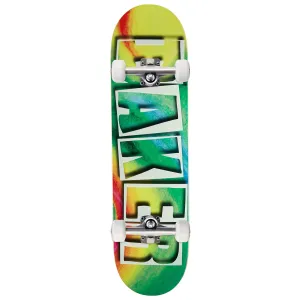 Baker Riley Hawk Watercolor Skateboard Complete - 8.25"