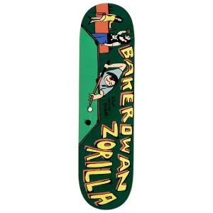 Baker Rowan Zorilla 8 Ball Corner Pocket Skateboard Deck - 8.50"
