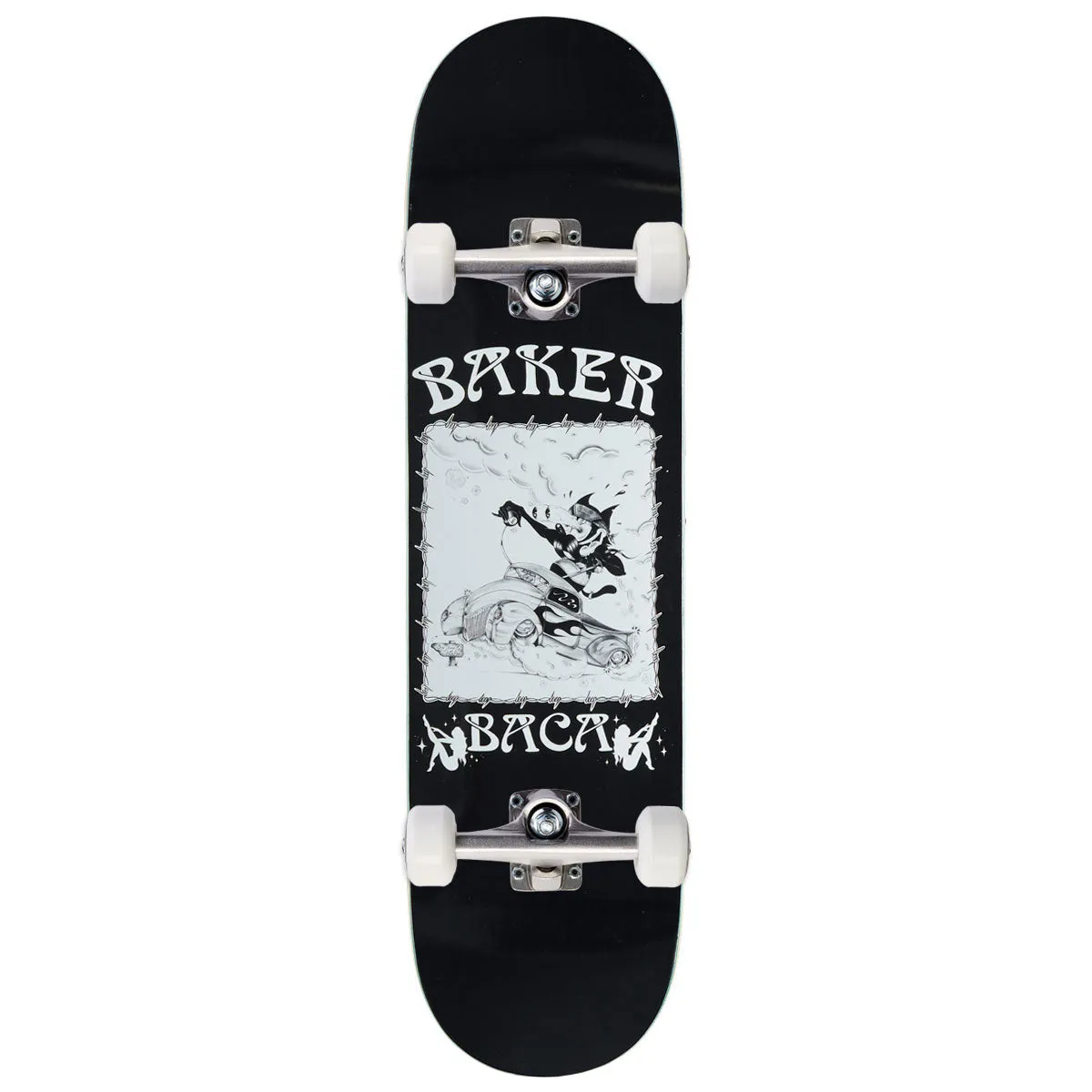 Baker Sammy Baca Skatecreep Skateboard Complete - 8.25"