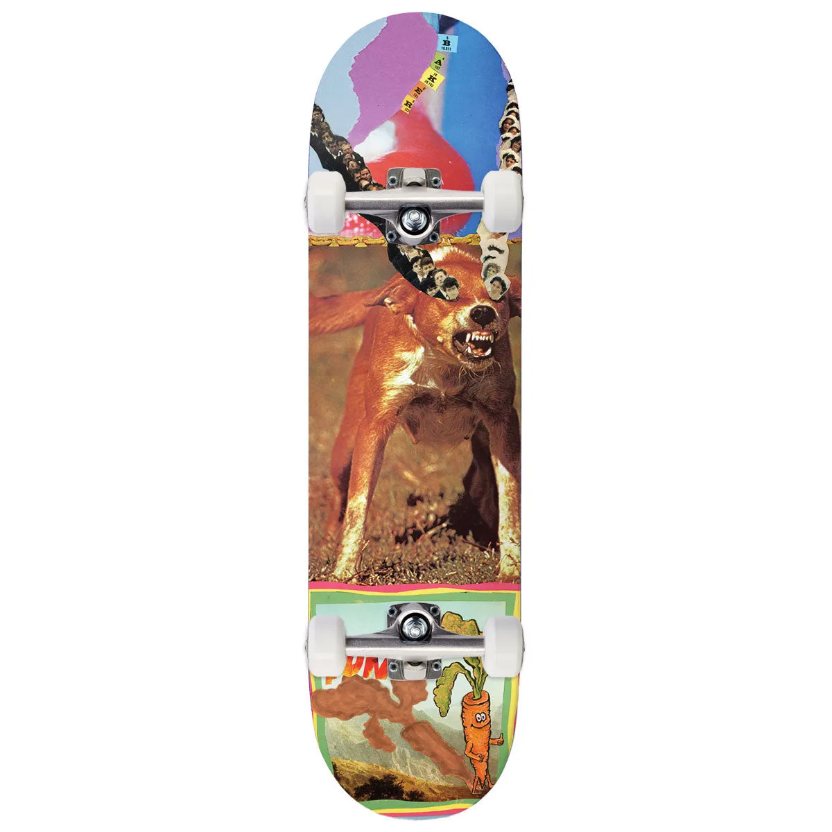 Baker T-Funk Funkhouser Desk Shrapnel Skateboard Complete - 8.25"